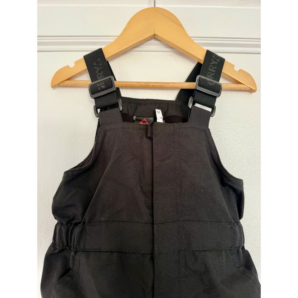 Gerry Boys Snow Bib Overalls 3T Black Insulated Winter Ski Snow Pants Toddler - Picture 5 of 6